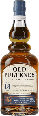 Single Malt Whisky Old Pulteney Scotland 18 Years 70 cl