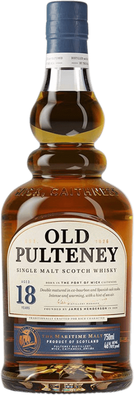 178,95 € Kostenloser Versand | Single Malt Whisky Old Pulteney 18 Jahre