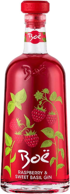 Бесплатная доставка | Джин VC2 Brands Boë Raspberry & Sweet Basil Gin Шотландия Объединенное Королевство 70 cl