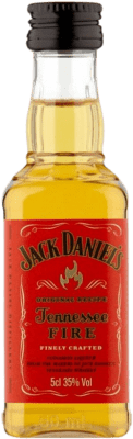 Whisky Bourbon Jack Daniel's Tennessee Fire Botellín Miniatura 5 cl