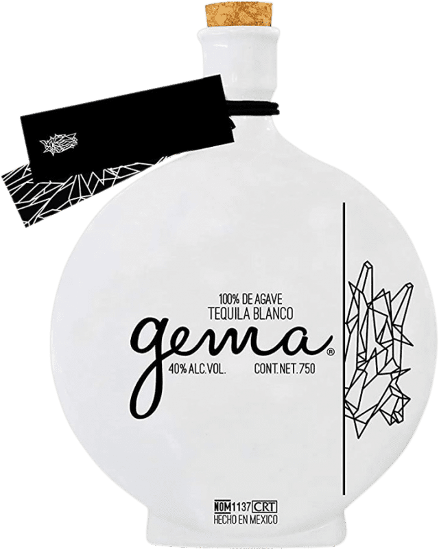 Spedizione Gratuita | Tequila La Cofradía Cerámica Gema Silver Messico 70 cl