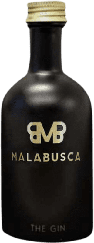 9,95 € Бесплатная доставка | Джин Malabusca Gin миниатюрная бутылка 5 cl