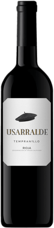 Бесплатная доставка | Красное вино Usarralde Châpeau D.O.Ca. Rioja Ла-Риоха Испания Tempranillo 75 cl