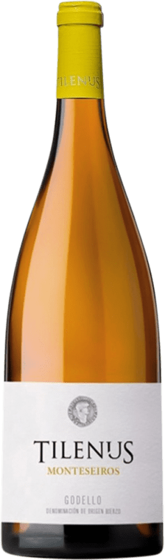 18,95 € | 白酒 Estefanía Tilenus Monteseiros D.O. Bierzo 卡斯蒂利亚莱昂 西班牙 Godello 瓶子 Magnum 1,5 L