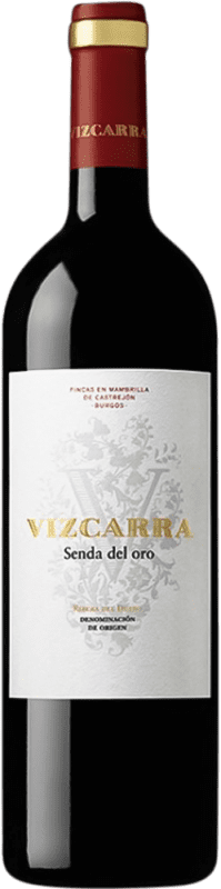 Бесплатная доставка | Красное вино Vizcarra Дуб D.O. Ribera del Duero Кастилия-Леон Испания Tempranillo 75 cl