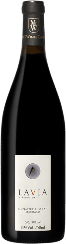 10,95 € | Красное вино Lavia D.O. Bullas Регион Мурсия Испания Syrah, Monastrell 75 cl