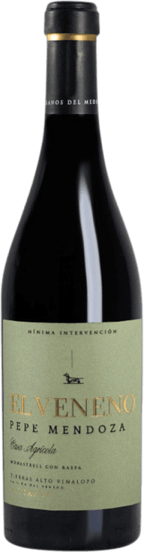 Free Shipping | Red wine Pepe Mendoza El Veneno D.O. Alicante Valencian Community Spain Syrah, Monastrell 70 cl