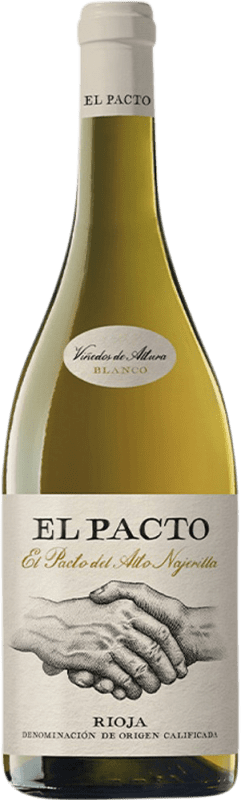 Free Shipping | White wine Vintae El Pacto Blanco D.O.Ca. Rioja The Rioja Spain Malvasía, Grenache White 75 cl