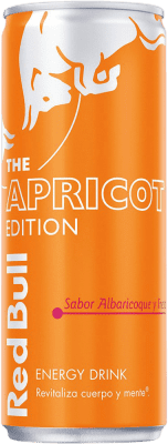 64,95 € 免费送货 | 盒装24个 能量饮料 Red Bull Energy Drink 罐 25 cl Albaricoque — 杏, Fresa — 草莓