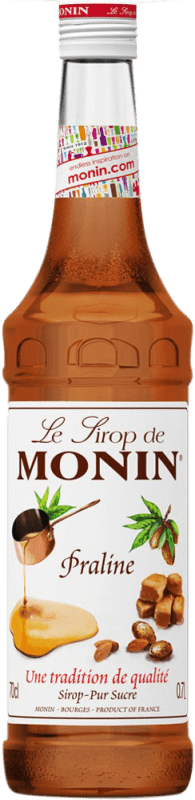 Envio grátis | Schnapp Monin Sirope Praliné França 70 cl Sem Álcool