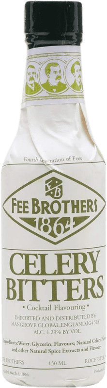 Envio grátis | Schnapp Fee Brothers Bitter Celery Estados Unidos Garrafa Pequena 15 cl