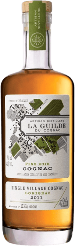 Бесплатная доставка | Коньяк La Guilde Fins Bois A.O.C. Cognac Франция 70 cl