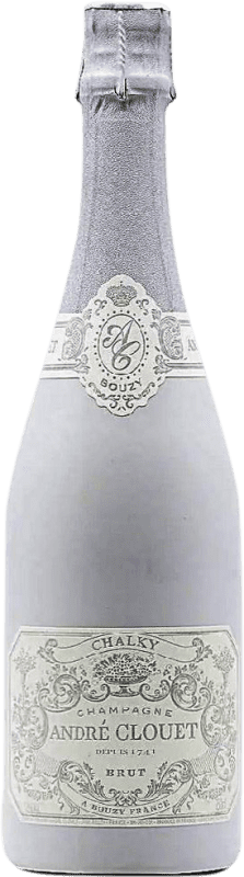 49,95 € | White sparkling André Clouet Chalky Grand Cru A.O.C. Champagne Champagne France Chardonnay 75 cl