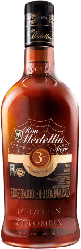 Free Shipping | Rum Medellín Añejo Colombia 3 Years 70 cl