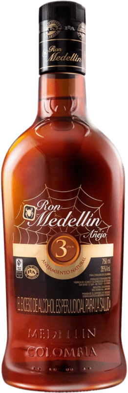 Free Shipping | Rum Medellín Añejo — Aged Colombia 3 Years 70 cl
