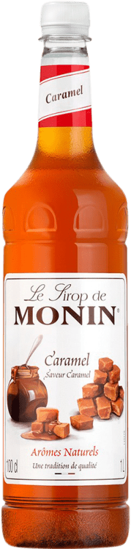 Free Shipping | Schnapp Monin Sirope Caramelo PET France 1 L Alcohol-Free