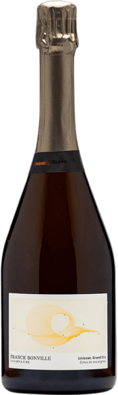 Бесплатная доставка | Белое игристое Franck Bonville Unisson Grand Cru A.O.C. Champagne шампанское Франция Chardonnay 75 cl