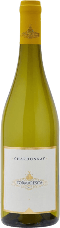 Бесплатная доставка | Белое вино Marchesi Antinori Tormaresca I.G.T. Puglia Апулия Италия Chardonnay 75 cl