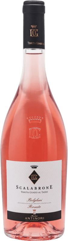 31,95 € Spedizione Gratuita | Vino rosato Guado al Tasso Scalabrone D.O.C. Bolgheri