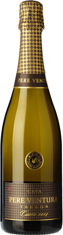 29,95 € | Blanc mousseux Pere Ventura Tresor Cuvée Brut Grande Réserve D.O. Cava Catalogne Espagne Xarel·lo, Chardonnay 75 cl