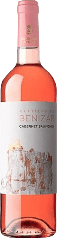 Kostenloser Versand | Rosé-Wein Ayuso Castillo de Benizar Rosado D.O. La Mancha Kastilien-La Mancha Spanien Cabernet Sauvignon 75 cl