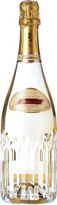 Free Shipping | White sparkling Vranken Diamant Brut A.O.C. Champagne Champagne France Pinot Black, Chardonnay 75 cl