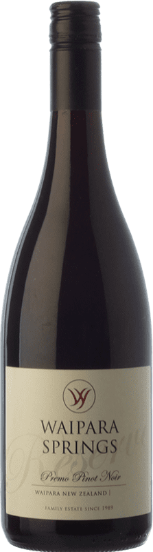 27,95 € | Red wine Waipara Springs Premo I.G. Waipara Waipara New Zealand Pinot Black 75 cl