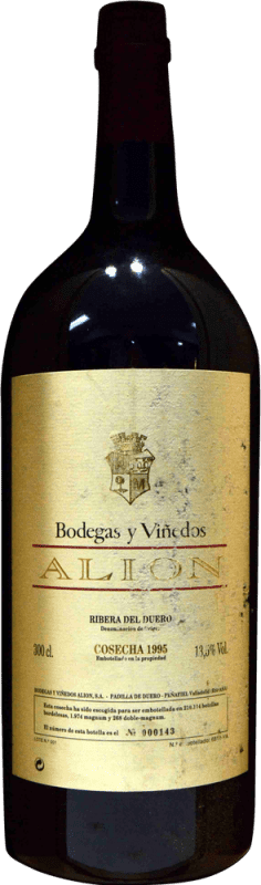 638,95 € | Красное вино Alión Коллекционный образец Резерв 1995 D.O. Ribera del Duero Кастилия-Леон Испания Tempranillo Бутылка Иеровоам-Двойной Магнум 3 L