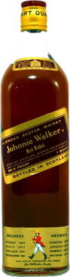 Blended Whisky Johnnie Walker 1 Quart 0.946 L Spécimen de Collection années 1970's 1 L