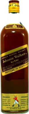 Купажированный виски Johnnie Walker Red Label 1 Quart 0.946 L 1970's Коллекционный экземпляр Не предназначен для употребления