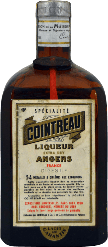 44,95 € | Liqueurs Cointreau Etiqueta Digestif Spécimen de Collection Espagne 75 cl