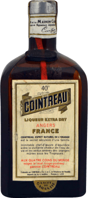 Licores Cointreau Etiqueta Aux Quatre Coins Espécime de Colecionador 75 cl