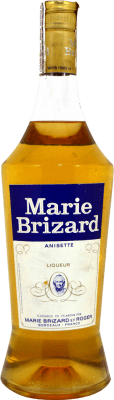 Aniseed Liqueur Marie Brizard 1970's 1 L Collector's Item Not for Consumption