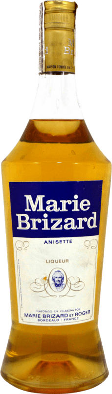 Spedizione Gratuita | Anice Marie Brizard 1970's Francia 1 L Esemplare da Collezione Non Idoneo al Consumo