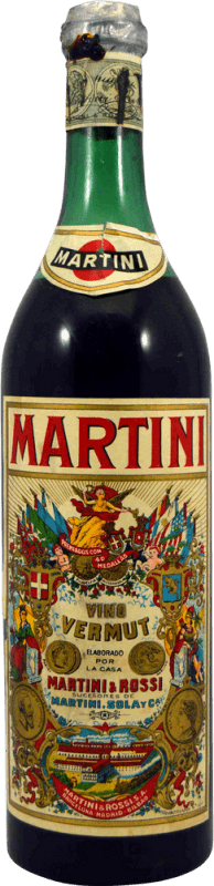 10,95 € | Wermut Martini 1960's Spanien 1 L Sammlerstück Nicht zum Verzehr Geeignet