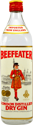 Genever Gin Beefeater 1970's 75 cl Esemplare da Collezione Non Idoneo al Consumo