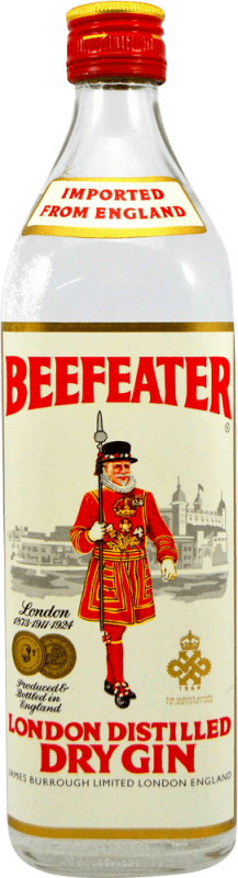 33,95 € | Genever Gin Beefeater 1970's United Kingdom 75 cl Collector's Item Not for Consumption