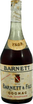 Cognac Conhaque Barnett & Fils V.S.O.P. Espécime de Colecionador década de 1960 Cognac 75 cl