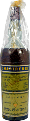 Liköre Unión Agrícola Licor Chartreuse Verde Sammlerexemplar aus den 1950er Jahren 75 cl