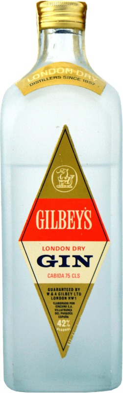 免费送货 | 金酒 Gilbey's London Gin 珍藏版 1970 年代 英国 75 cl