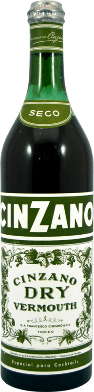 33,95 € | Vermouth Cinzano Spécimen de Collection années 1960's Sec Italie 75 cl