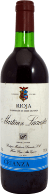 Martínez Lacuesta Esemplare da Collezione Rioja Crianza 75 cl