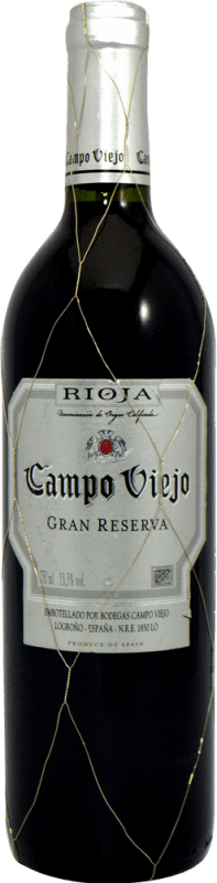 Kostenloser Versand | Rotwein Campo Viejo Große Reserve — Lange Reifung D.O.Ca. Rioja La Rioja Spanien 75 cl Sammlerstück Nicht zum Verzehr Geeignet