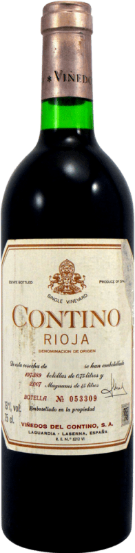 63,95 € Kostenloser Versand | Rotwein Viñedos del Contino Sammlerexemplar Reserve 1985 D.O.Ca. Rioja