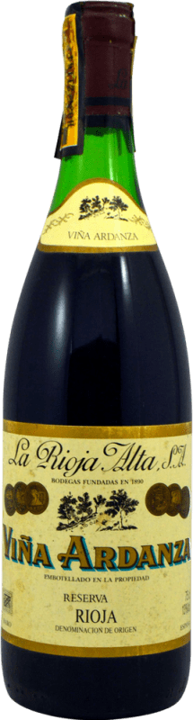 52,95 € Envoi gratuit | Vin rouge Rioja Alta Viña Ardanza Spécimen de Collection Réserve 1985 D.O.Ca. Rioja