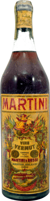 Free Shipping | Vermouth Martini Rojo Collector's Specimen 1930's Spain 1 L