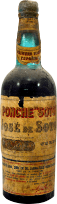 Liköre José de Soto Ponche Sammlerexemplar aus den 1930er Jahren 75 cl