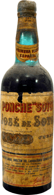 Spirits José de Soto Ponche Collector's Specimen 1930's 75 cl