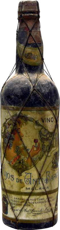 Kostenloser Versand | Süßer Wein Hijos de Antonio Barceló Para Señoras Sammlerexemplar aus den 1940er Jahren Spanien 75 cl