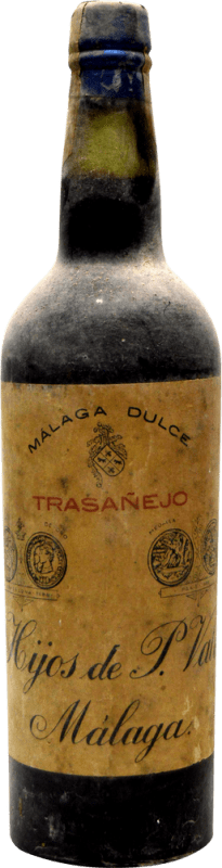 61,95 € | 甜酒 Hijos de P. Valls Málaga 珍藏版 1940 年代 西班牙 75 cl